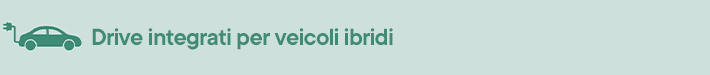 drive integrati per veicoli ibridi